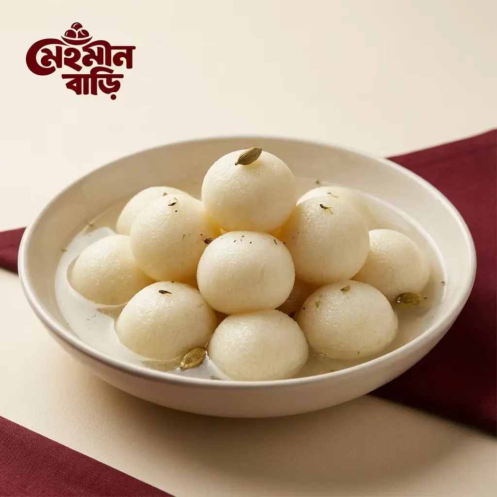 কাশ্মীরি এলাচি রসগোল্লা